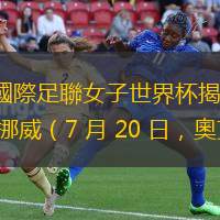 2023 年國(guó)際足聯(lián)女子世界杯揭幕戰(zhàn)：新西蘭 vs. 挪威（7 月 20 日，奧克蘭）