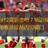 這位置挺貴吧？場邊視角看薩拉赫內(nèi)切破門