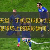 足球迷的天堂：手機(jī)足球即時(shí)比分捷報(bào)網(wǎng)，為您呈現(xiàn)球場(chǎng)上的精彩瞬間，不容錯(cuò)過