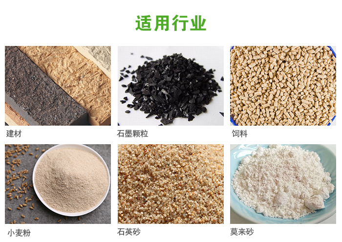 高頻振動(dòng)篩主要用于化工，建材，石墨顆粒，飼料，小麥粉，石英砂，豆?jié){，果汁等各種物料的干法、濕法篩分、分級(jí)、脫水，過濾。